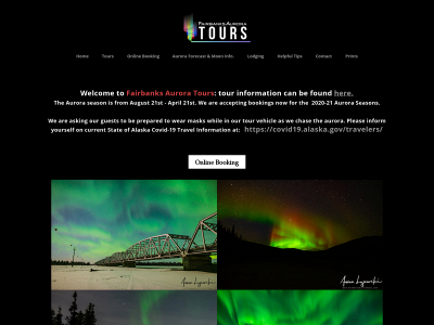 www.fairbanksauroratours.com snapshot