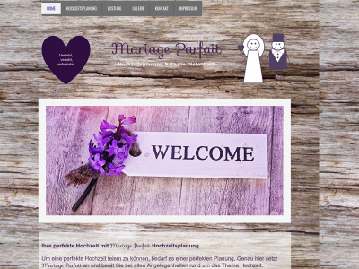 mariageparfait.de snapshot