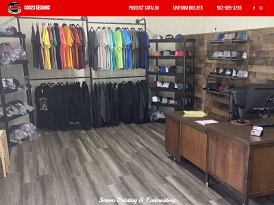 co323designs.com snapshot