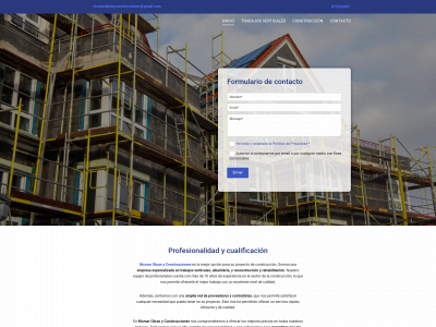 www.nicmarobrasyconstrucciones.com snapshot