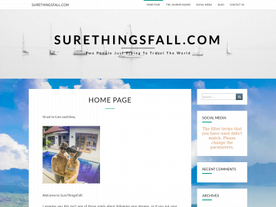 surethingsfall.com snapshot