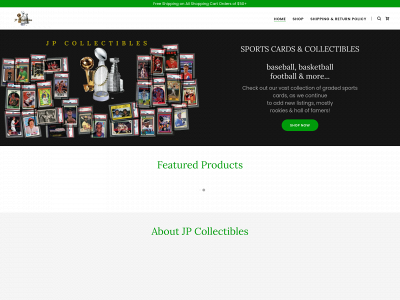 jp-collectibles.com snapshot