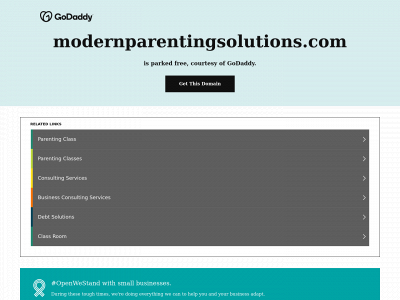 modernparentingsolutions.com snapshot