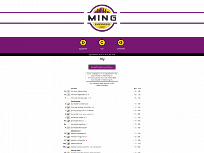 mingexpress.se snapshot