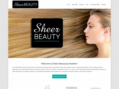 sheerbeautybyheather.com snapshot
