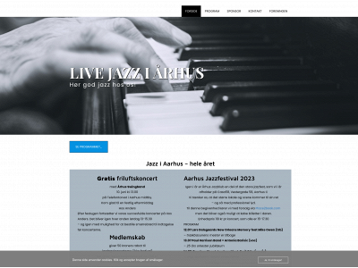 aarhusjazzklub.dk snapshot
