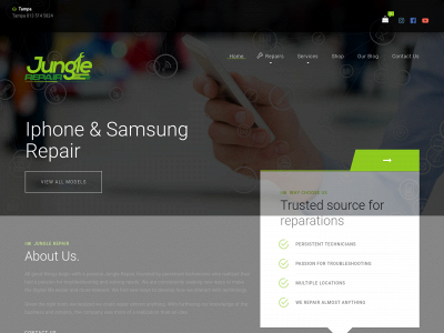 junglerepair.com snapshot