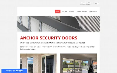 www.anchordoors.com.au snapshot