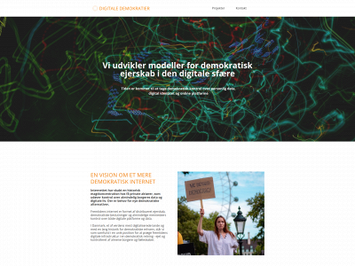 digitaledemokratier.dk snapshot