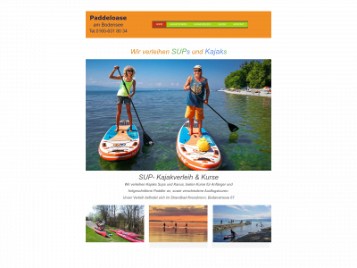 paddeloase.de snapshot