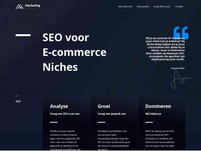 nicheninja.nl snapshot