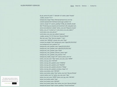 kleenpropertyservices.com snapshot