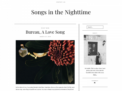 songsinthenighttime.com snapshot