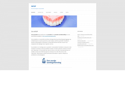oralprotetikk.no snapshot