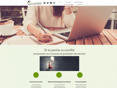 auladeformaciondeescritoresyguionistas.com snapshot