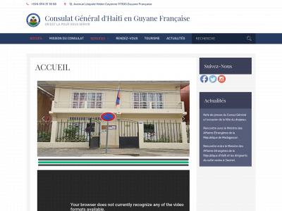 consulatgeneraldhaitienguyanefrancaise.com snapshot
