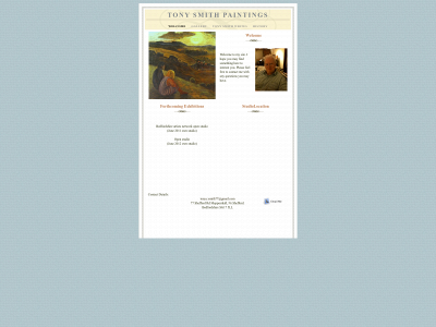 tonyrolandsmithpaintings.co.uk snapshot