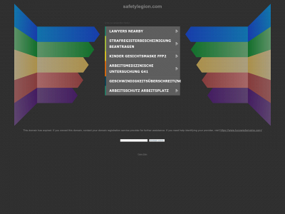 safetylegion.com snapshot