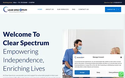 clearspectrum.co.uk snapshot