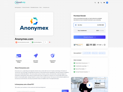 anonymex.com snapshot