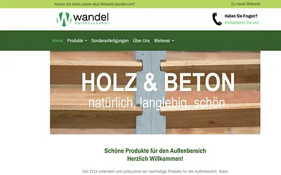 wandel-gartenzubehoer.de snapshot