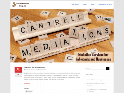 cantrellmediations.com snapshot