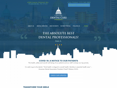 capitoldentalcare.net snapshot