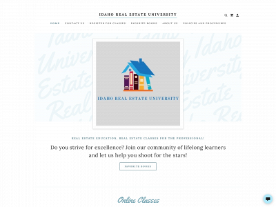 idahorealestateuniversity.com snapshot