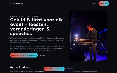 feestfabriekverhuur.nl snapshot