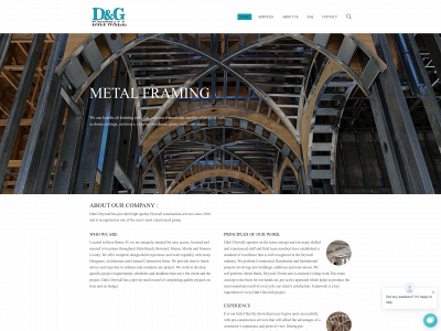 dgconstructiongroup.com snapshot