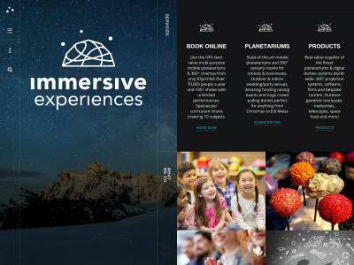 immersive-experiences.co.uk snapshot