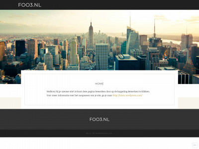 foo3.nl snapshot