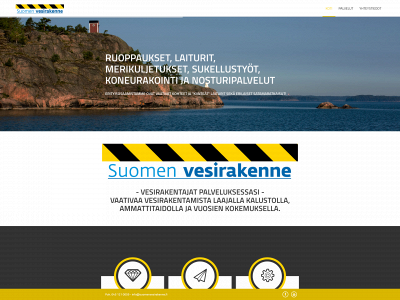 suomenvesirakenne.fi snapshot