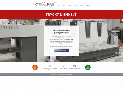tryckkedjan.se snapshot