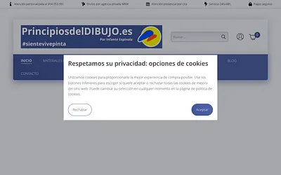 principiosdeldibujo.es snapshot