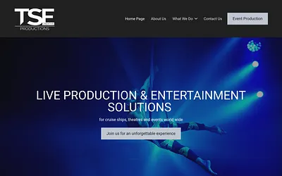 tseproductions-shows.co.uk snapshot