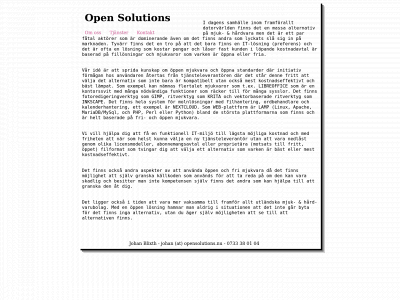 opensolutions.nu snapshot