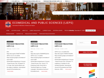 ijeps.org snapshot