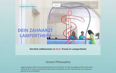 dein-zahnarzt-lampertheim.de snapshot