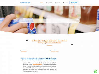 www.alimentacionlyubi.es snapshot