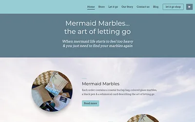 mermaidmarbles.com snapshot