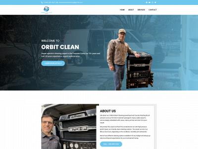 orbitclean.com snapshot