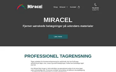 miracel.dk snapshot