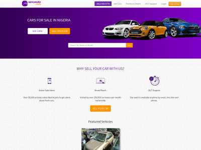 www.spicyauto.com snapshot