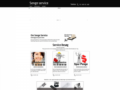 sengeservice.dk snapshot