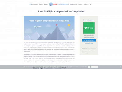 euflightcompensation.com snapshot