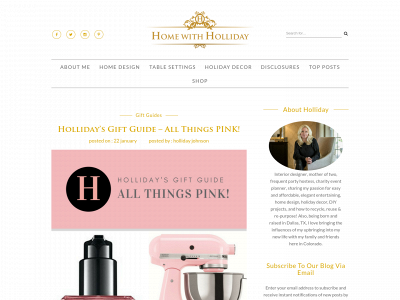 homewithholliday.org snapshot