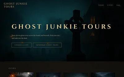 ghost-junkies.com snapshot