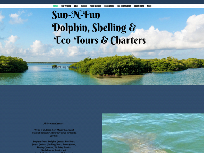 sunnfuncharters.com snapshot
