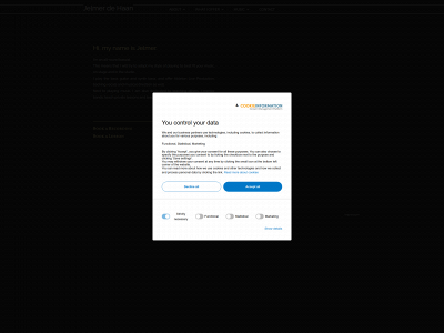 jelmerdehaan.com snapshot